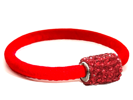 Braccialetto Venice Red Chiusura Magnetica Cristalli Rosso