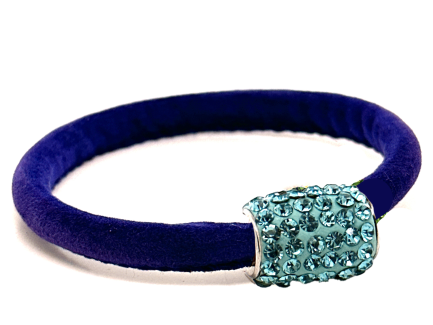 Braccialetto Venice Night Chiusura Magnetica Cristalli Turchese