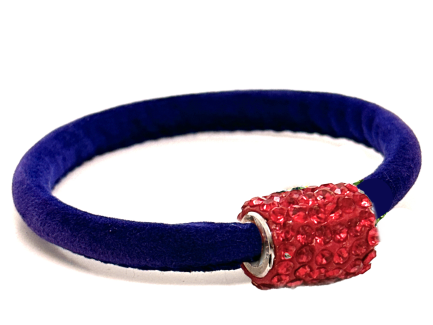 Braccialetto Venice Night Chiusura Magnetica Cristalli Rosso