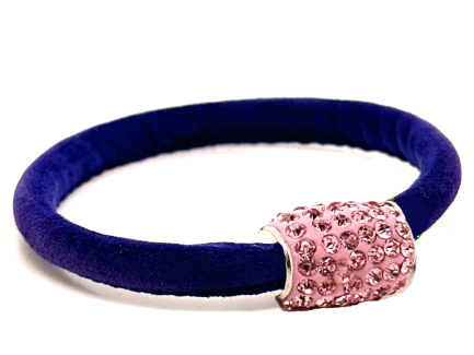 Braccialetto Venice Night Chiusura Magnetica Cristalli Rosa