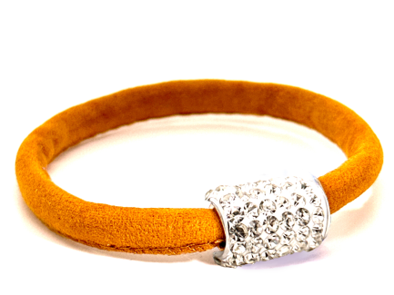 Girocollo Venice Sun Chiusura Magnetica Cristalli Bianchi