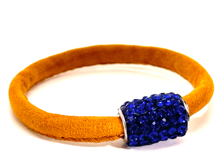 Girocollo Venice Sun Chiusura Magnetica Cristalli Blu