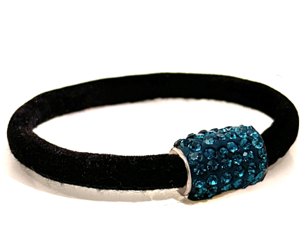 Girocollo Venice Black Chiusura Magnetica Cristalli Ottanium