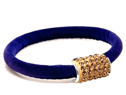 Braccialetto Venice Night Chiusura Magnetica Cristalli Oro